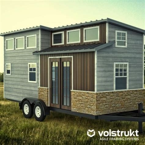 volstrukt metal frame small house|Volstrukt Tiny House Kits .